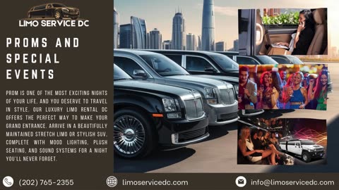 Luxury Limo Service in DC – Arrive in Style & Comfort!