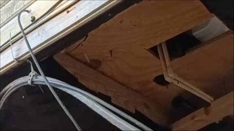 Quick plumbing to close off the pipe.