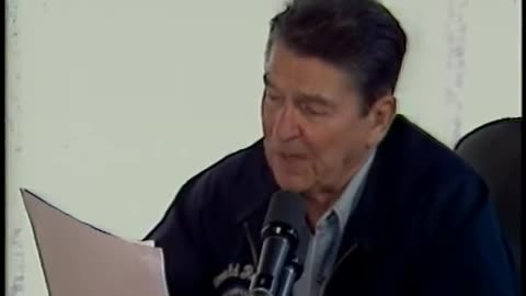 President Reagan’s Radio Address to the Nation on “Waste Fraud in Federal Government” on May 5, 1984