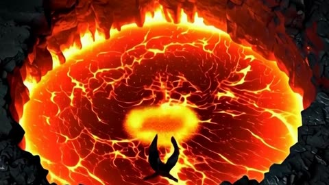 Billy Krueger Lava Pit Trampoline