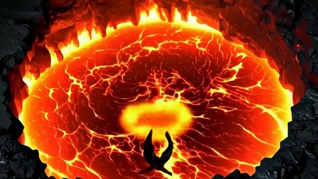 Billy Krueger Lava Pit Trampoline