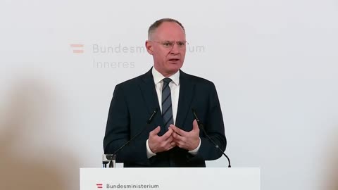 Pressekonferenz Innenministerium