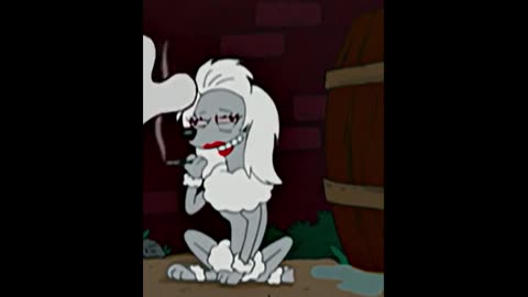 Smoking Ms Kissy Lips