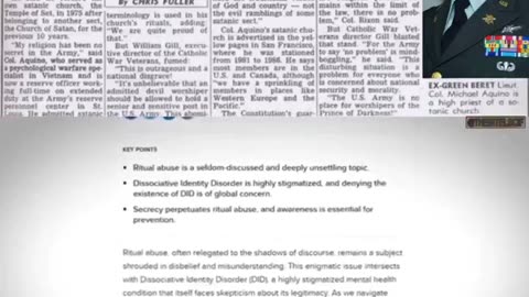 Presidio Satanic child trafficking and abuse case