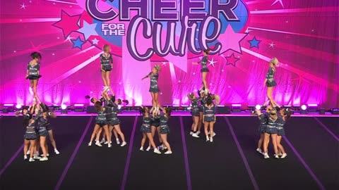 CheerForce WolfPack Lady Love Cheer For The Cure 2024 Day 2