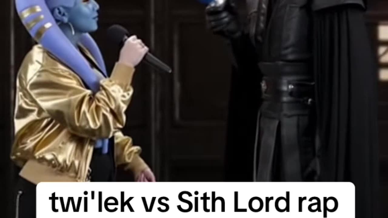 twi'lek vs Sith Lord rap battle!!!
