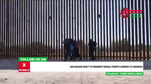 Residents of San Diego react to President Trump's speech to congress
