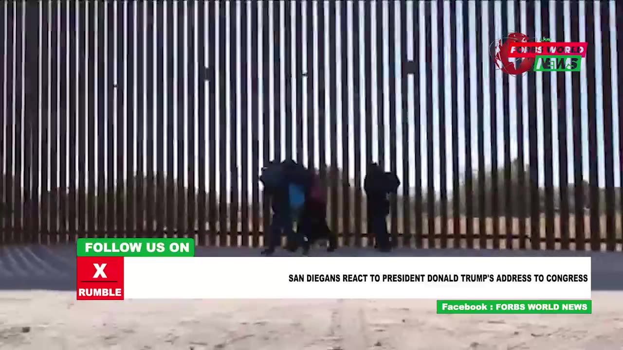 Residents of San Diego react to President Trump's speech to congress