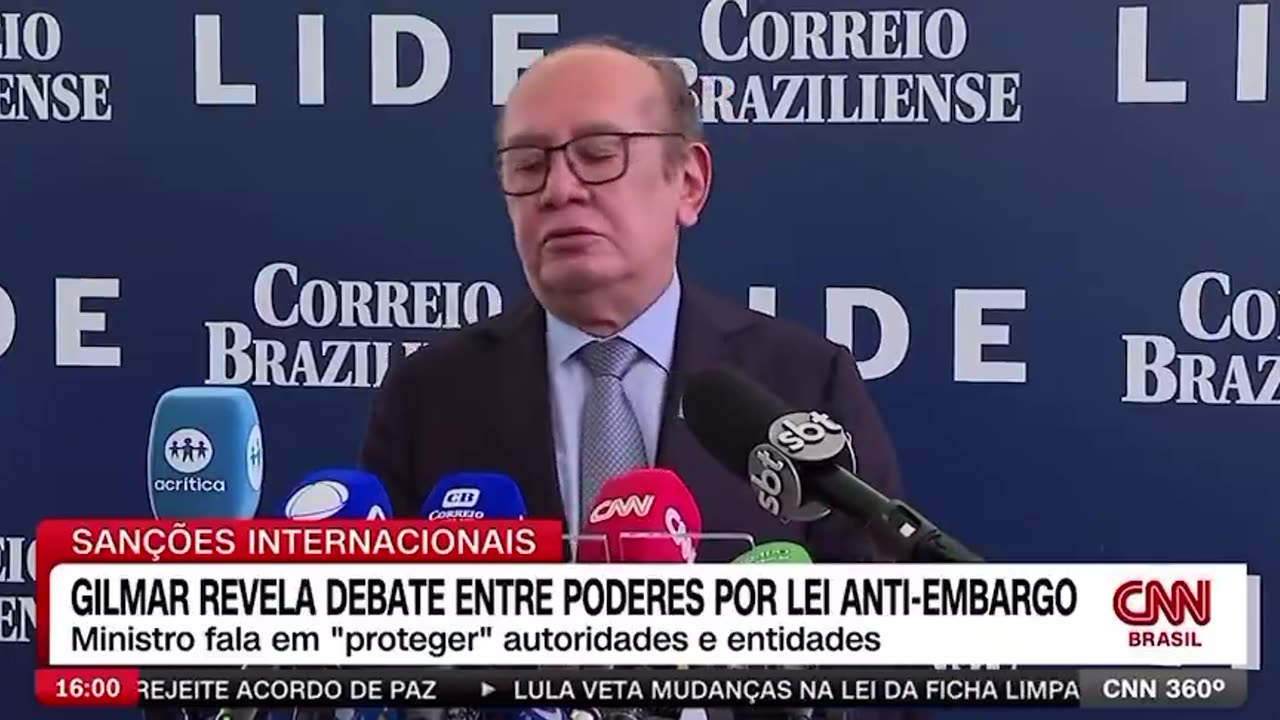 Gilmar parece desejar que o Brasil se alinhe a um projeto conjunto com ditaduras sancionadas