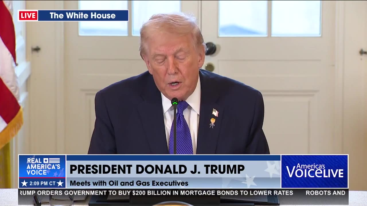 POTUS MEETS WITH OIL COMPANIES ON VENEZUELA