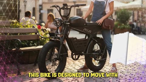 Pixar SuperV Electric Bicycle 48V 30Ah Battery 500W Motor 20x4" CST Fat Tire Electric Bike