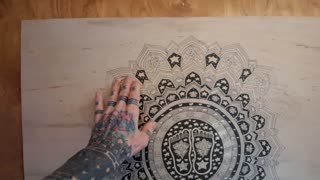 BEEN AWHILE...LOTUS MANDALA DRAWINGS...RAMMM RAMMM RAMMM...
