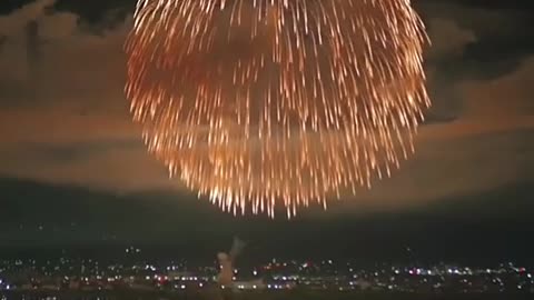 Shocking: World's biggest firework 🧨😱 #shorts