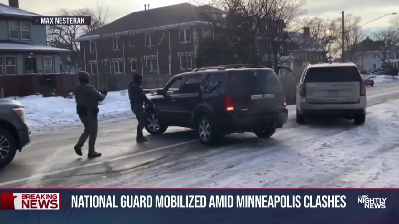 National Guard Troops Mobilized in Minneapolis Amid Chaos, Unrest