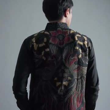 Ultimate Modern Indonesian Batik Shirt for Men - Slimfit with Traditional Patterns
