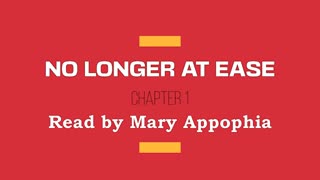 No Longer at Ease by Chinua Achebe AudioBook Narration #africanliterature #audiobook.mp4