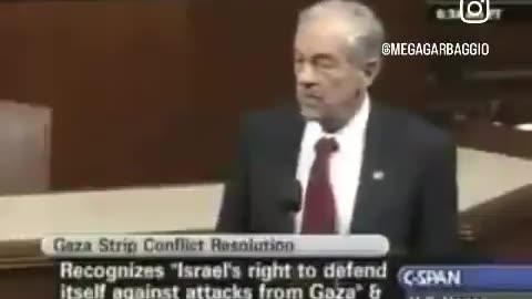 Ron Paul explains HOW the democrats radicalized Muslims and created Hamas