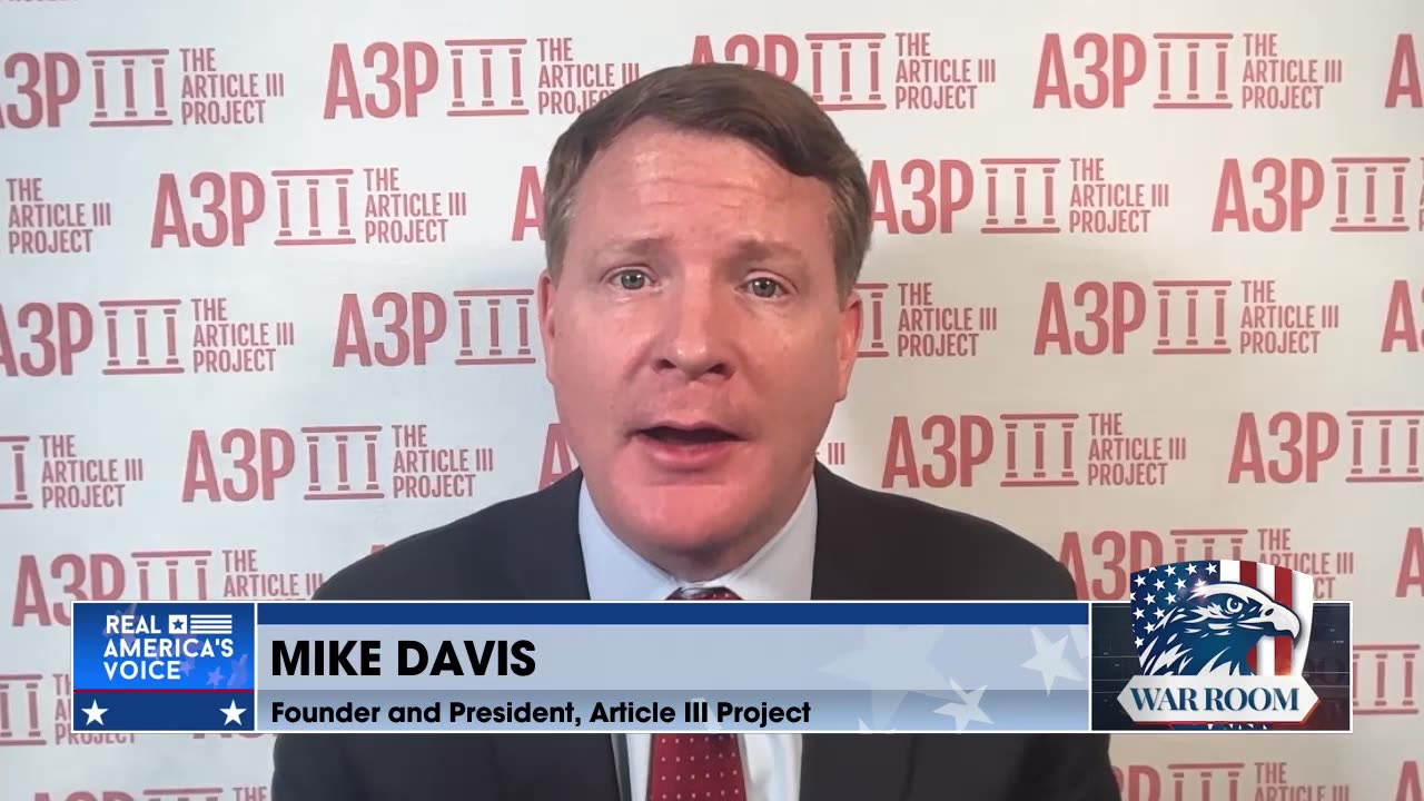 “She’s A Rattled Law Professor With Her Head Up Her A** " Mike Davis On Amy Coney Barrett