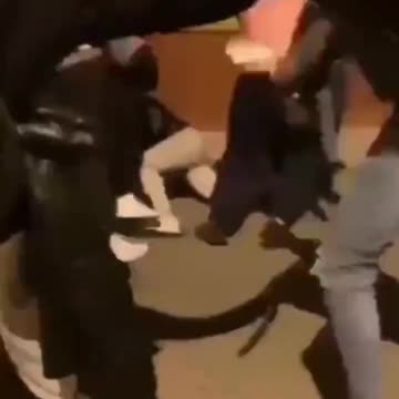 Moroccan illegals beat a woman and her boyfriend