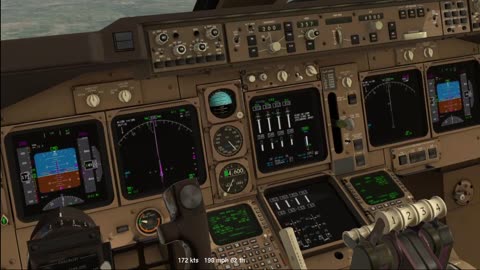 the September 2025 Sparky Boeing 747-400 over Texas in Xplane 11 on Ubuntu 24 LTS in 2025