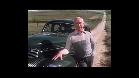Johnny Carson drives his very first car #johnnycarson #norfolk
