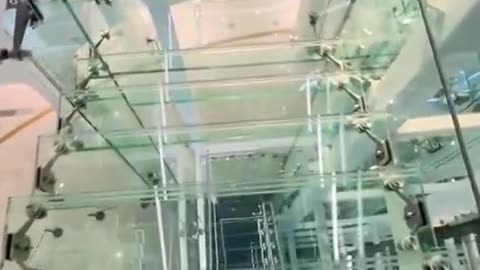 😮🏢 Stunning Glass Staircase at Vendome Mall in Doha! | FeedMyCuriosity