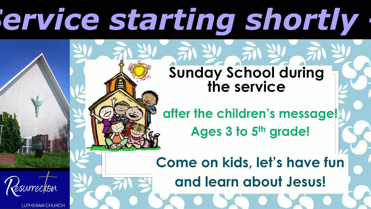 Sunday Service October 19, 2025, 9 AM