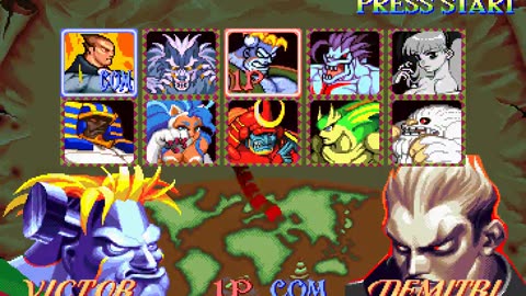 PSX Longplay - Darkstalkers The Night Warriors - US