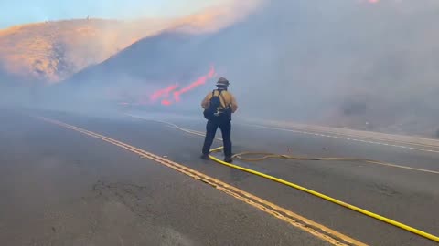 New fire breaks out in San Bernardino County, California