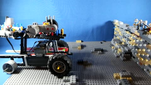 Defending an attack on a Lego Castle