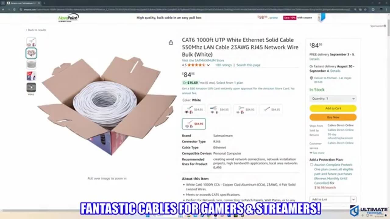 Top 10 Ethernet Cable Brands For 2024 - BEST Ethernet For GAMING!