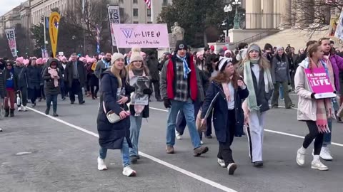 The March for Life is happening in D.C.