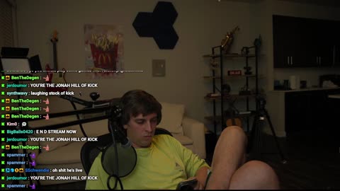 Nick White KICK VOD: "Short Stream - Bored" - Sept. 14, 2025