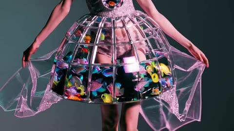 Aquatic Elegance 🐚🌊 | The Most Surreal Fashion Show