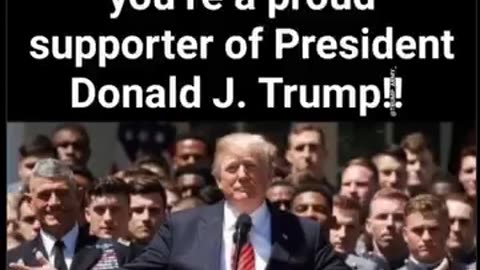 Raise your Hand ✋️ if your Proud 👏 Supporters