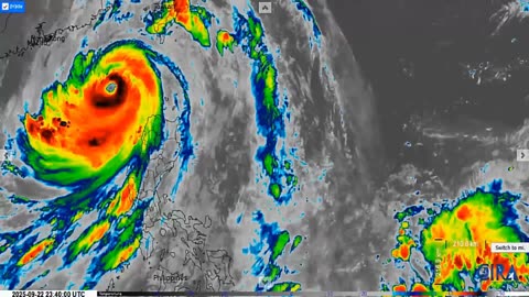 Miran Rubin - Super Typhoon Ragasa (Nando) 2025 | rammb-cira | IR | Clean 2km