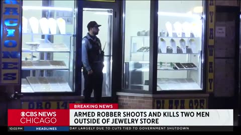 2 killed after being shot by armed robber outside SW Side jewelry store