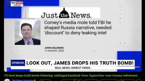 Former Director of FBI James Comey Indited For What?