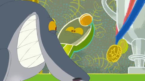 Zig & Shark Cartoon Fun 🐠 Colorful Reels #Shorts