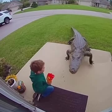 Kid Vs alligator