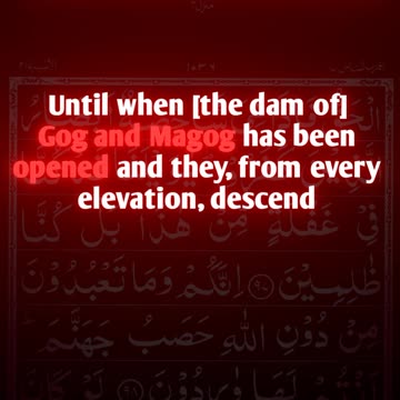 Gog and magog in quran