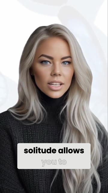 Unlocking the Power of Solitude - Embrace Your Inner Voice (Author: Adeline Atlas)