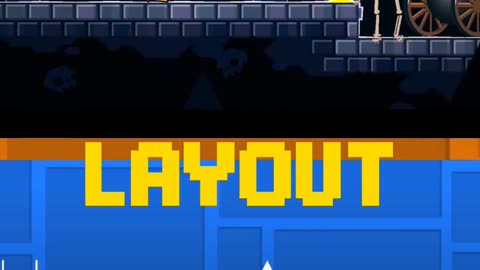 Skeletal Shenanigans – Original vs Layout 👇💀🔥#geometrydash