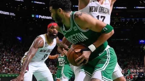 Jayson Tatum’s Heroics Stun the Pelicans in a Nail-biter #nba #basketball