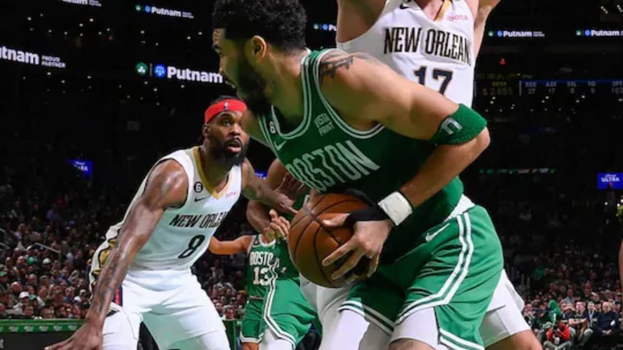 Jayson Tatum’s Heroics Stun the Pelicans in a Nail-biter #nba #basketball