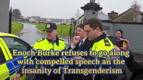 Enoch Burke arrested again at his place of work.