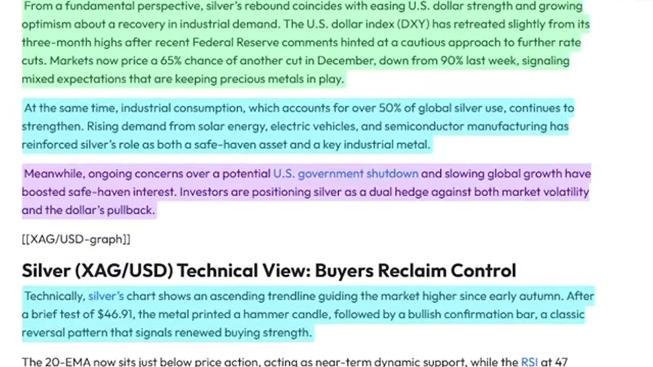 Michael Oliver Says Silver Could Explode Soon Expect a Big Move Before Next Week