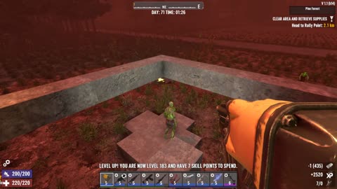 BradKuz76 7 Days to Die Day 70 Blood Moon