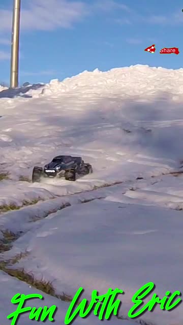 AWESOME!💯Stampede 4x4 VXL🔥Pro-Line Sand Paws❄️SNOW!