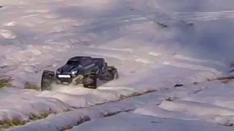 AWESOME!💯Stampede 4x4 VXL🔥Pro-Line Sand Paws❄️SNOW!